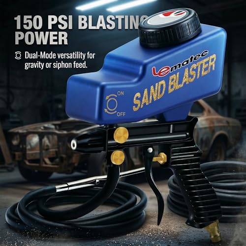 LE LEMATEC Sand Blaster Gun Kit