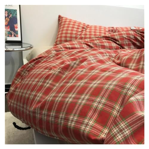 Funda nórdica suave y transpirable roja para renovar tu ropa de cama 4