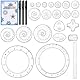 Gobesty Spirograph, Spiral Designer Drawing Spielzeug Set Für Kinder Und Erwachsene, Spirograph Deluxe kit mit 22 Räder und 3 Stiften
