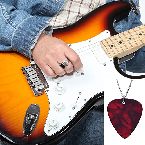 MéDiator De Guitare Eddie Munson 6 Morceaux Pendentif Pour Amateur Musique Str-anger Things Collier SéLection Avec Basse… - Les Beatles, Paul McCartney, John Lennon, RIngo Starr, George Harrison MéDiator De Guitare Eddie Munson 6 Morceaux Pendentif Pour Amateur Musique Str-anger Things Collier SéLection Avec Basse… – Image 7