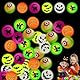 MFCGHXR 36 Stück Halloween Luminous Bouncy Balls,Gruselige Augen,für Halloween Party SuppliesSpringball für Kinder – 36er Set, Halloween-Themen, 30mm, leuchtend
