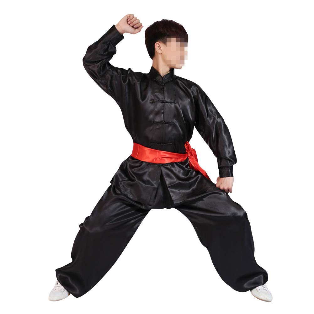 Artes Marciales Ropa Unisex Adulto Niño Conjuntos - Tradición China Tai Chi Wushu Ropa Niños Niñas Rendimiento Traje Kung Fu Uniforme
