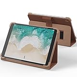 The Snugg B071JFFVGT Thermoplastic Polyurethane Leather Tablet Protective Flip Cover for Apple iPad Pro - Distressed Brown