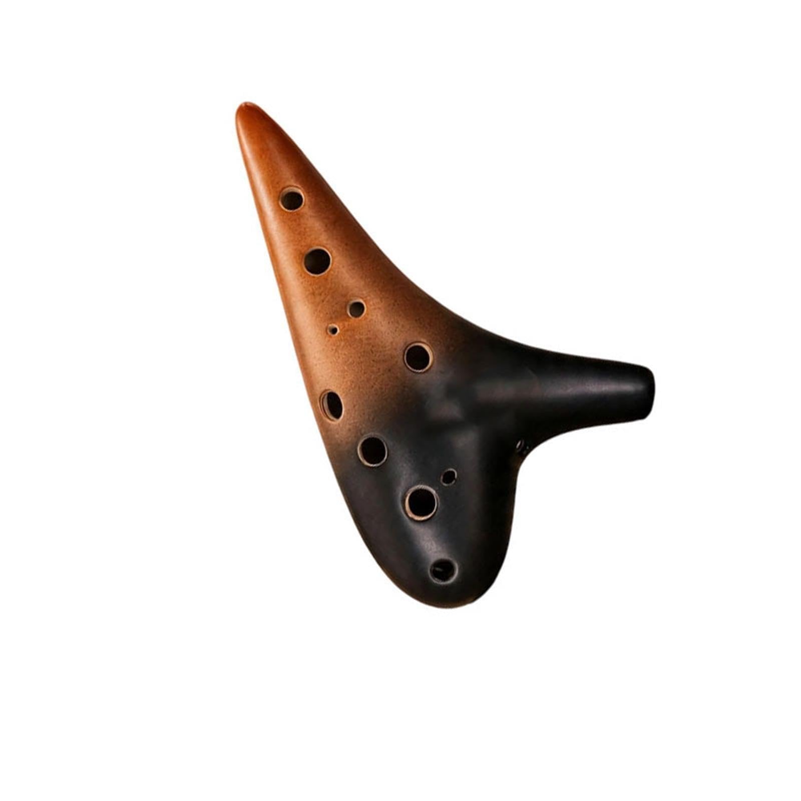 Okaryna 12-dołkowa Alto AC wędzona C Ocarina