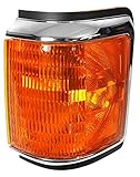 TRQ Corner Light Compatible with 1987-1991 Ford Bronco F-150 F-250 F-350 FO2520108