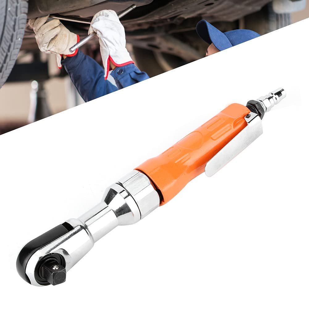 Chiave a cricchetto pneumatica ad alta torsione con attacco quadro 1/2 pollice, utensile pneumatico compatto, leggero e con impugnatura ergonomica per riparazioni in officina