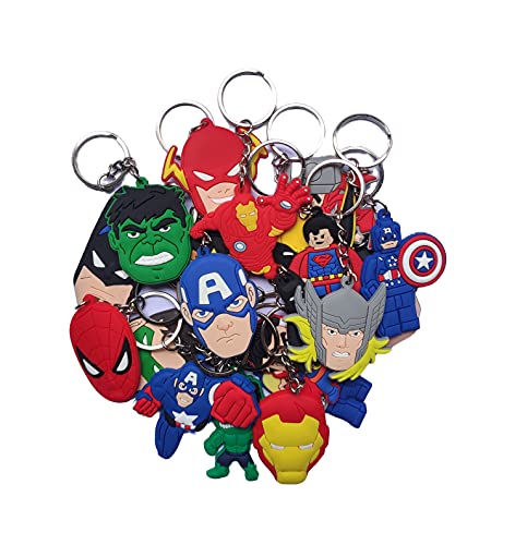 CHENYUAN 20 key chains, decorative items, fillers, Christmas gifts, holiday accessories, suitable for children's birthday school carnival rewards, reward boxes, toy classification, classroom 2020