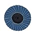 ABN Sandpaper Disc Set 2in - T27 120 Grit High Density Zirconia Alumina 10pk Round Sander Flat Flap Round Sanding Pads
