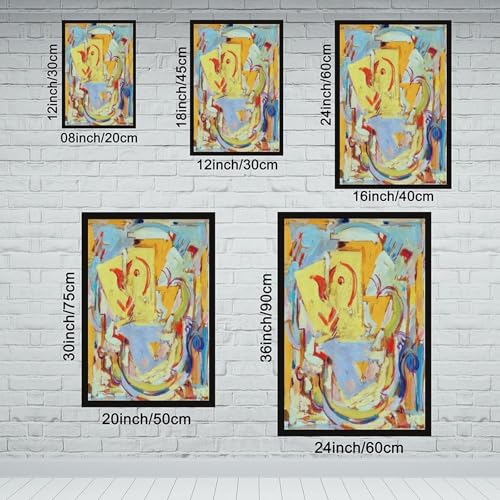Poster Arabesque Brush Albert Gleizes : solution idéale pour habiller un mur vide - 2