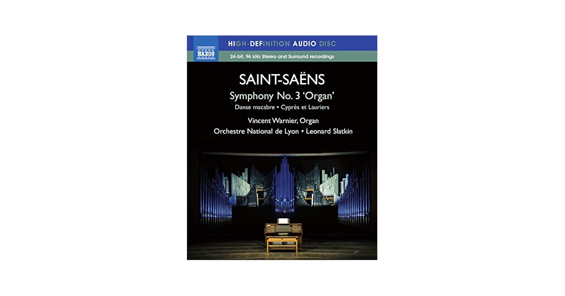Saint-Saens / Warnier / Slatkin - Sym 3 Organ Sym Danse