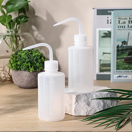image for Norme 30 Pcs Wash Bottle 250ml 8oz LDPE Plastic Squeeze Bottles Lash W