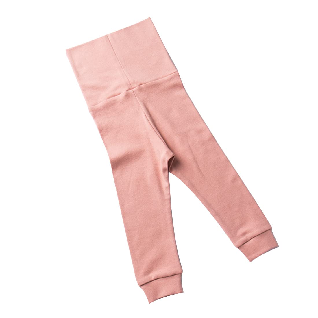 hipzoo ecofriendly Organic Cotton Stretchy Baby Leggings Anti Colic (2T, Pink)
