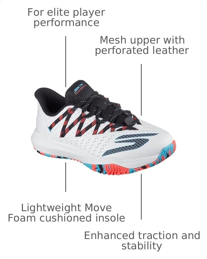 Image of Skechers Women's Viper Court Rally Pickleball Sneaker
