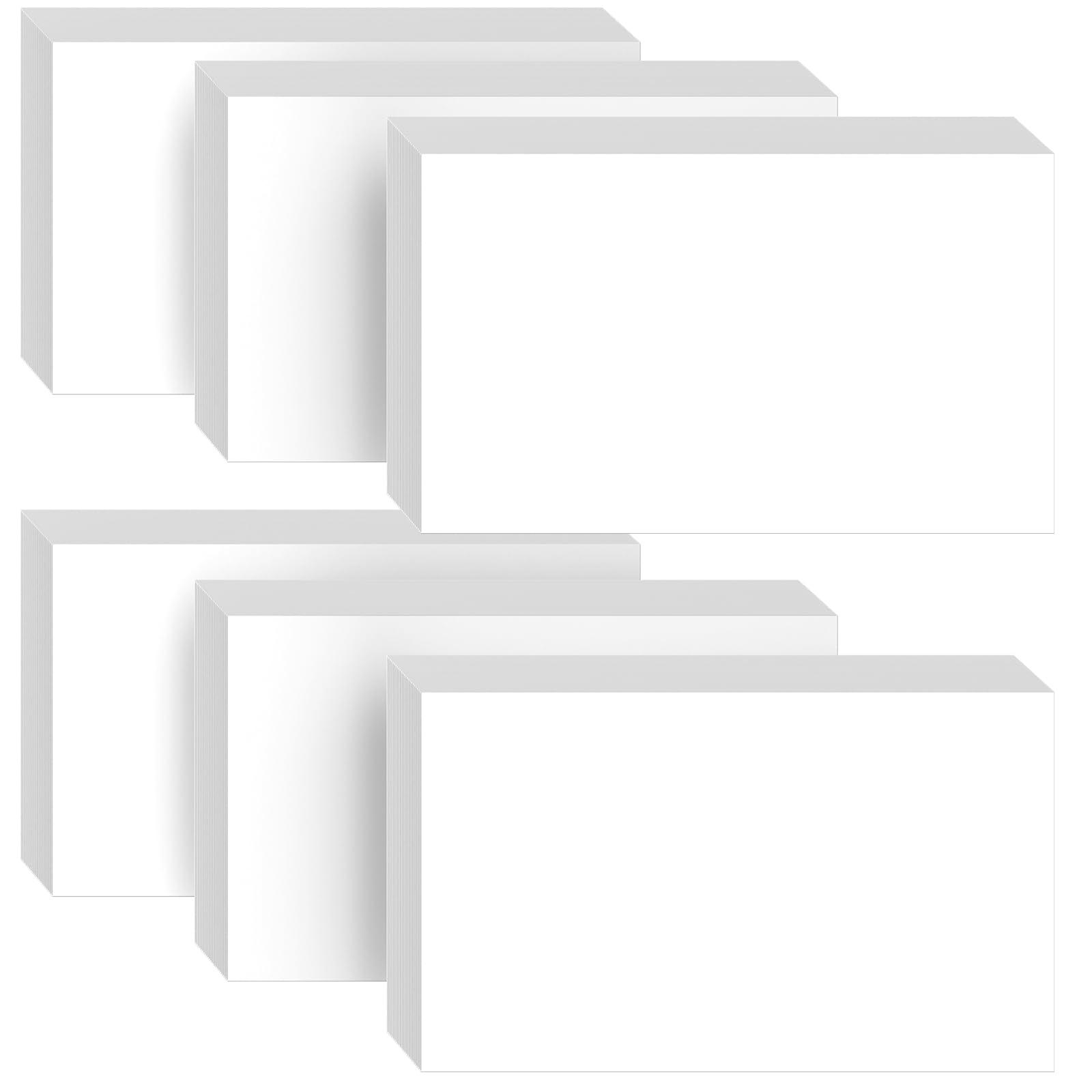 View 1 of [MISSING PARTS] AILZFEI 300 Count 3x5 Inch Blank Index Cards