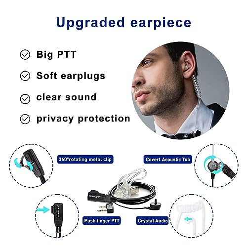 image for TIDRADIO TD-V2 Radio Walkie Talkies for Adults Long Range, Rechargeabl