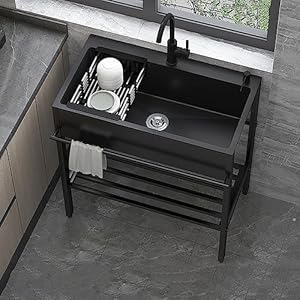 Generisch Multifunktionales Edelstahl-Ausgussbecken Modell 304