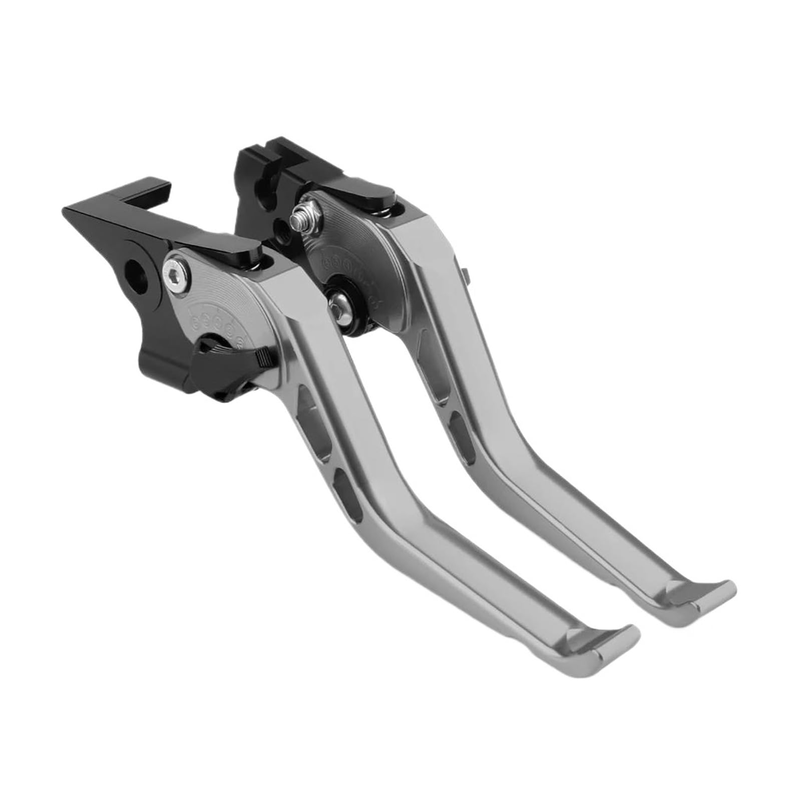 Usqbuzhhk Titanium Brake Clutch Lever Clutch Brake Lever Motorcycle Adjustable Handles For Hornet Cb750 Xl750 For Transalp 750 2023-2025(Titanium)