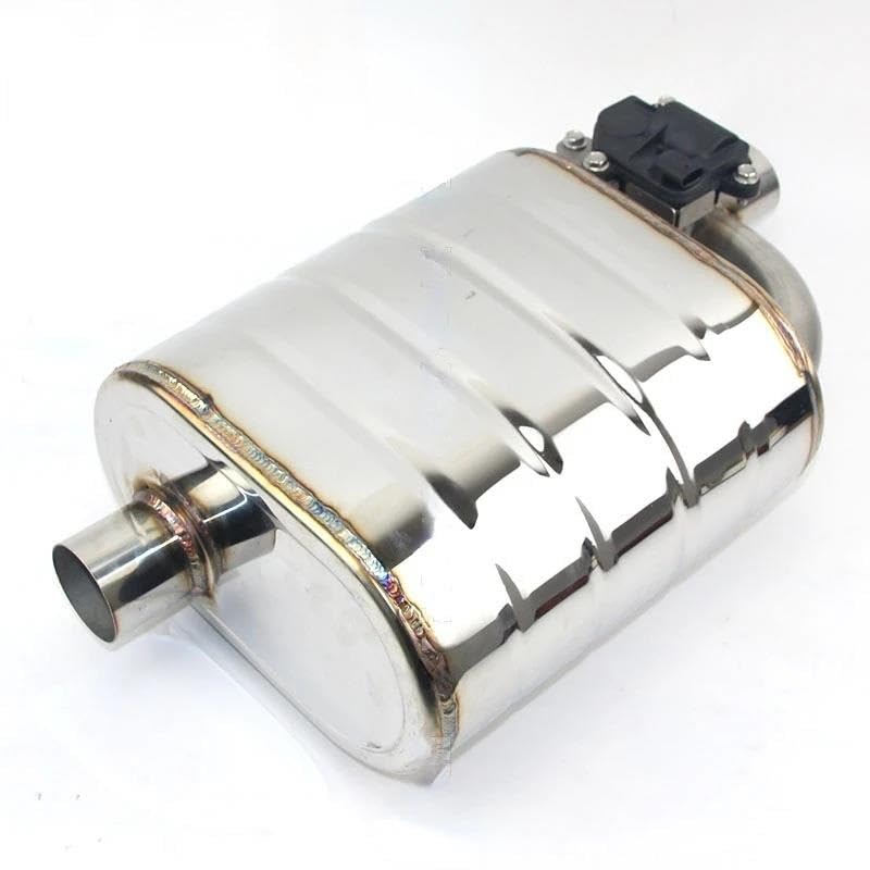 QFJFBGGH Extremos Tubo Escape Coche Silenciador De Escape Universal Silenciador Eléctrico Válvula De 51/63/70/76mm Válvula Corte con Control Remoto Puntas de Escape(Only Valve 76)