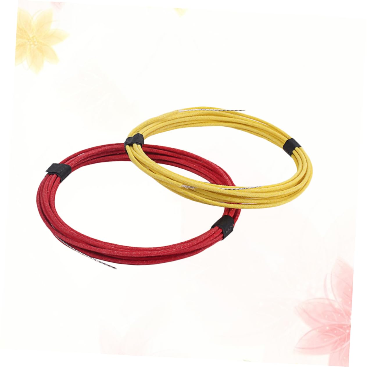 ifundom 6stücke Vintage Gitarrendraht Vorverzinnt Awg Stoffüberzug Push-back Für Gitarrenverdrahtung Und Neuverkabelung Langlebiges Material Für Einfache Handhabung