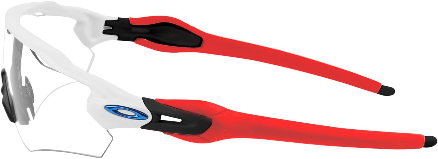 Eye Opening Stuff Replacement Black Temples Arms For Oakley Radar EV Path OO9275 Sunglasses - Red