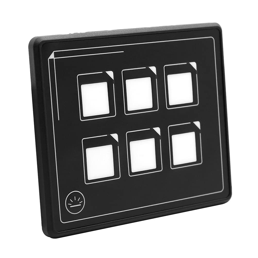 Yinhing 12 24V Car LED Touch Membrane Control Switch Panel Compact USB Remote Control with IP66 Programmable Momentary