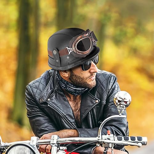 Casco de motocicleta seguro de media cara que evita el calor excesivo 3