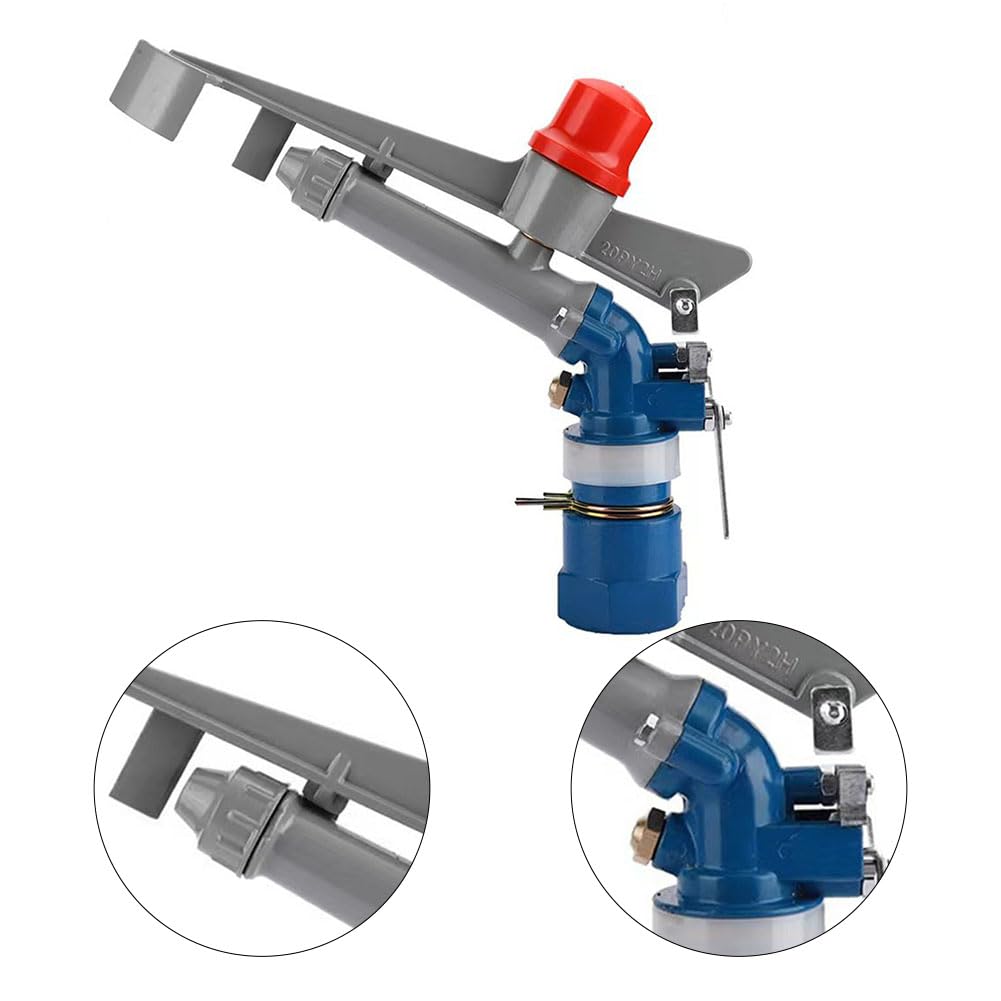 Arroseur de pelouse, arrosage agricole, Pistolet d'arrosage de Grande, arrosage réglable à pour 360°, arrosage de Jardin pour Cour