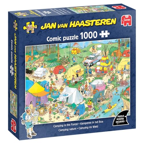 Jan Van Haasteren - JVH - Camping dans Les Bois - Puzzle Adulte