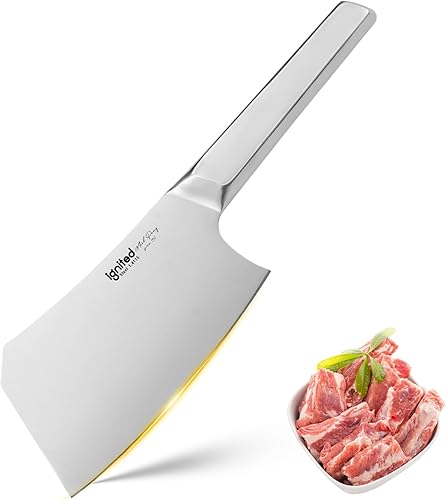 Miniatura 10 de Cuchillo de pelar alemán de 5 pulgadas, cuchillo de cocina alemán 1.4116 de acero inoxidable para frutas y verduras, mango blanco marfil, cuchillo