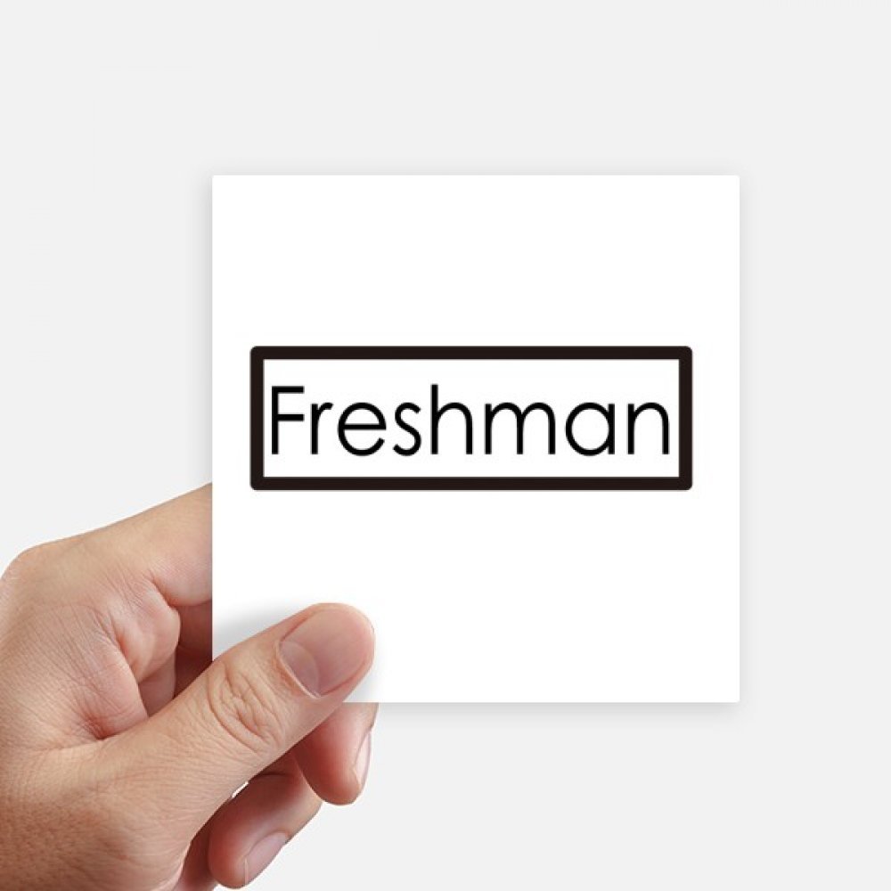 Sticker université Freshman pour décorer votre ordinateur
