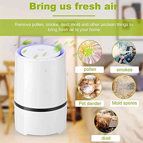 Purificateur d'air anti-odeurs et fumée portable USB