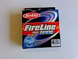 Berkley Fireline Fused Crystal Superline 125 Yd spool(4/1-Pound,Crystal)