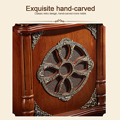 YAMMY Tourne-Disque rétro, Tourne-Disque rétro Gramophone avec Haut-parleurs sans Fil, Tourne-Disque Vinyle, Lecteur CD… - Les Beatles, Paul McCartney, John Lennon, RIngo Starr, George Harrison YAMMY Tourne-Disque rétro, Tourne-Disque rétro Gramophone avec Haut-parleurs sans Fil, Tourne-Disque Vinyle, Lecteur CD… – Image 5