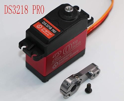 Miniatura 5 de servo DS3218 PRO - Servo de alta velocidad de 6 V, 44.1 lbs/0.09S, resistente al agua, de alto par, engranaje de metal, servo digital estándar para