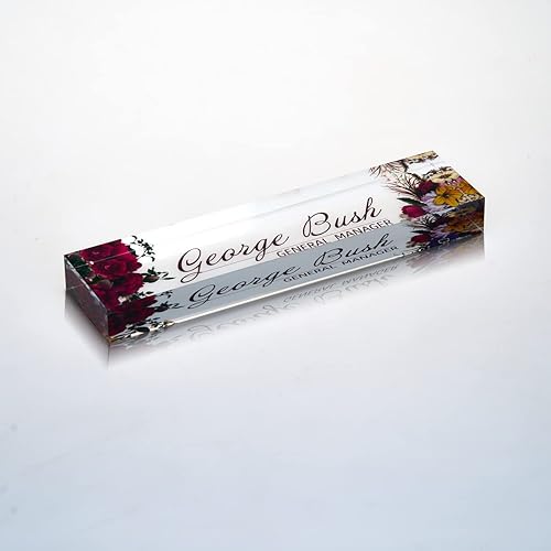 Miniatura 6 de Placa de identificación de escritorio personalizable, placas de nombre de escritorio para oficina, placa de nombre para escritorio, placa de nombre