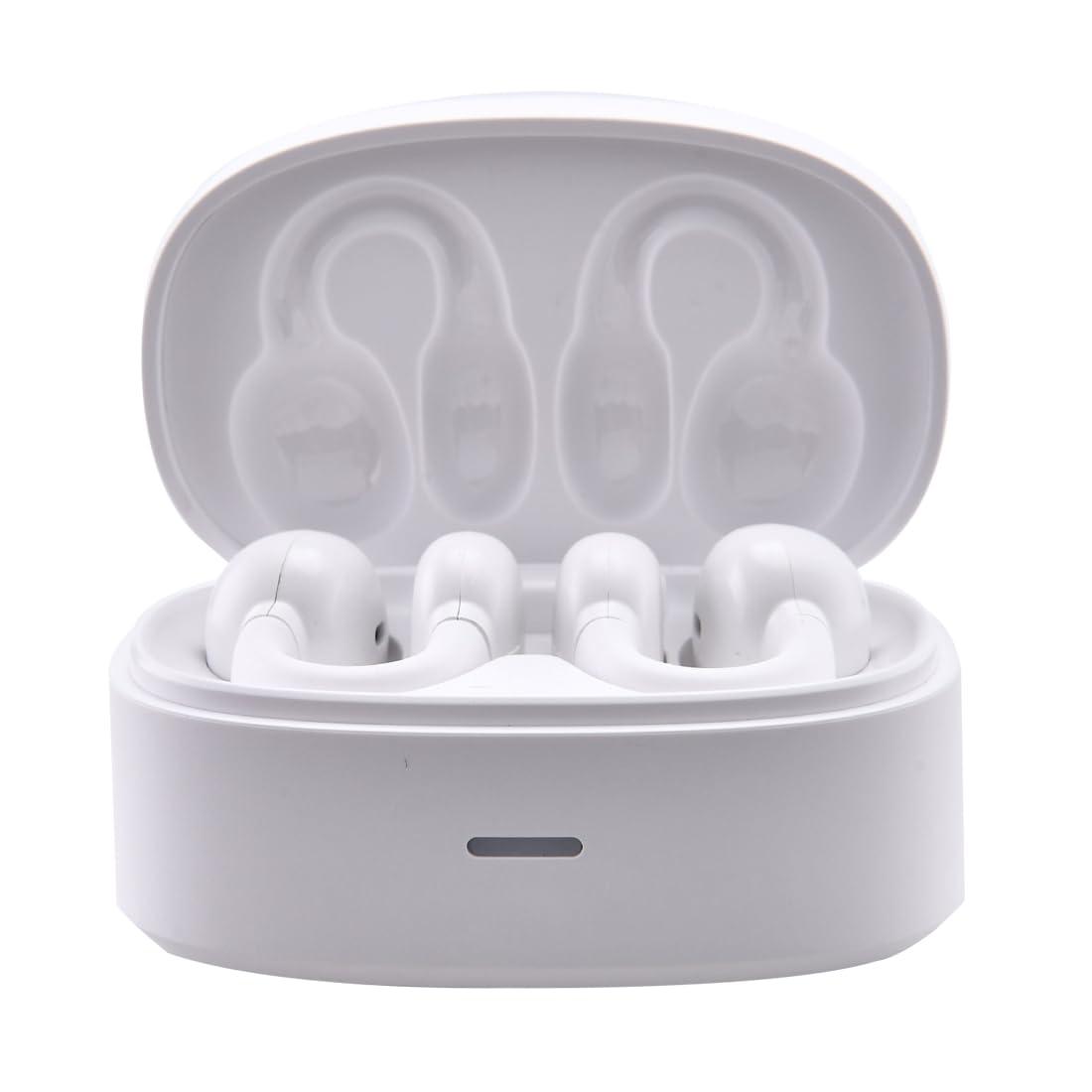Bezprzewodowe słuchawki Bluetooth, słuchawki fitness, słuchawki do biegania i jazdy na rowerze, dotykowe słuchawki sportowe Bluetooth z odciskiem palców, nie douszne, wodoodporne słuchawki