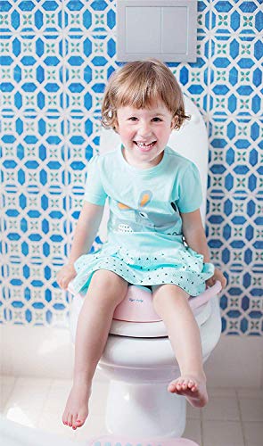 Toiletbril kinderen druppeltjes trainer Tega® Peppa Pig anti-slip veilig TÜV (Aqua BLAU) - Afbeelding 3