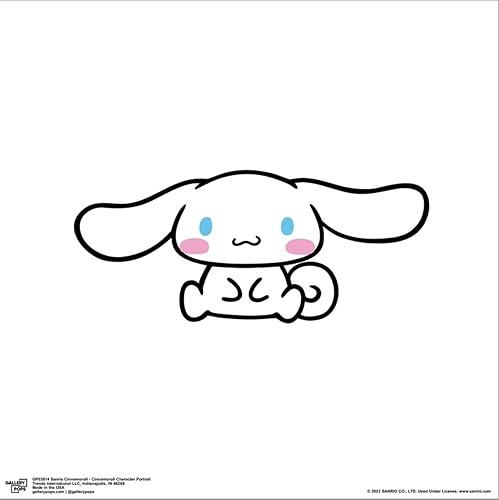 Miniatura 2 de Trends International Gallery Pops Sanrio Cinnamoroll - Lienzo decorativo para pared, lienzo con retrato de personajes de Cinnamoroll, 12.00 x 12.00