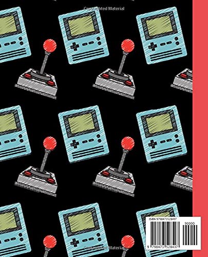 Video Game Composition Notebook: Wide Ruled Lined Paper Journal | 7.5 x 9.25 - 100 Pages | Perfect for Kids, Teens, and Adults. - Image 2
