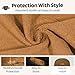 Seat Armour Seat Protector Towel for Ram – Soft Machine Washable Car Seat Cover Towel – Easy to Install, Multipurpose Car Seat Towel – Tan