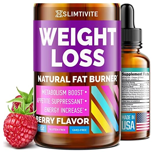 Slimtivite Weight Loss Drops - Diet Fat Effective Appetite Suppressant & Metabolism Booster Safe Proven Ingredients Non-GMO Burner Garcinia Cambogia 1 Fl.Oz., Brown, Fl Oz (Pack of 1)
