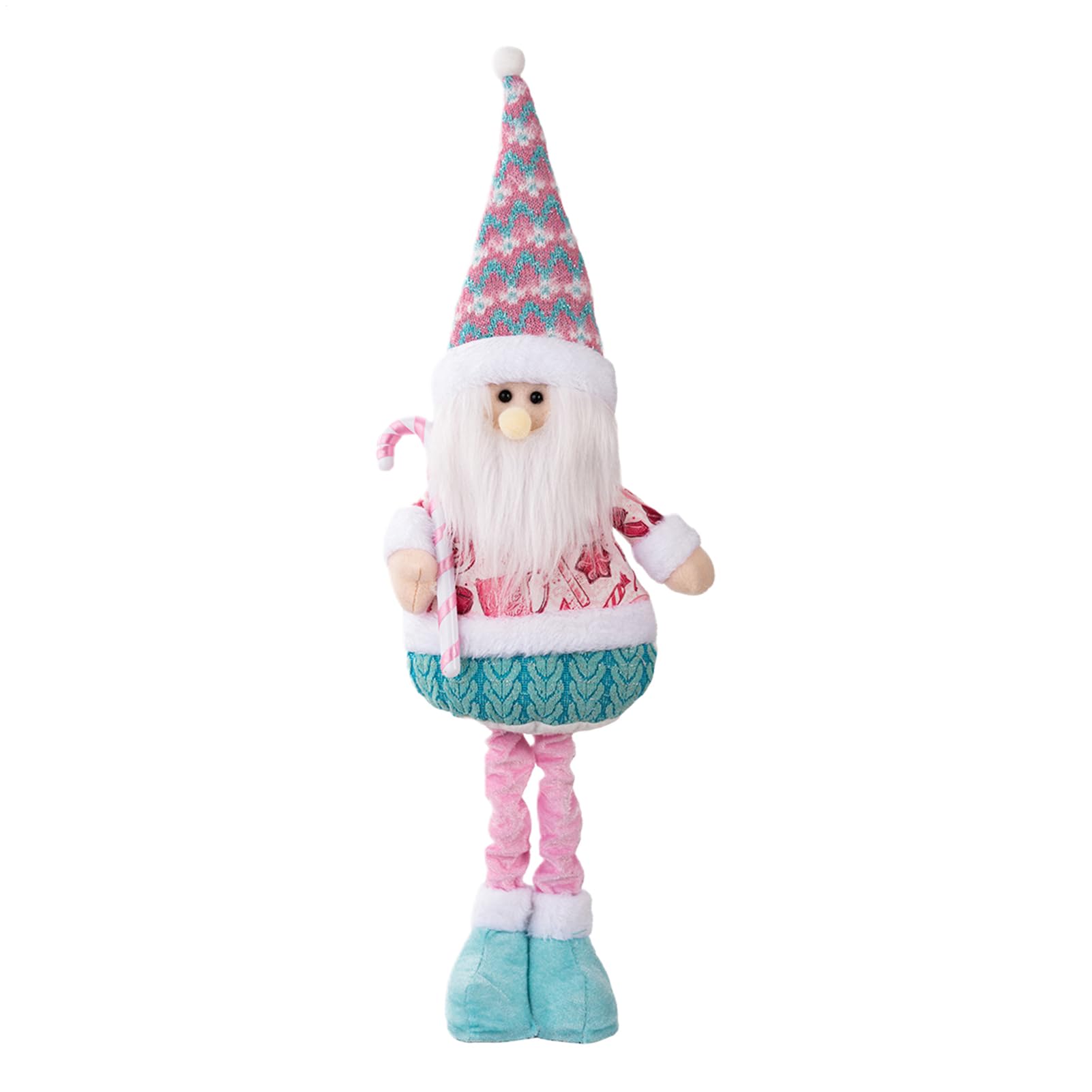 Generico Weihnachtszwerge, Sammelfiguren Zwerge Rosa Dekorationen