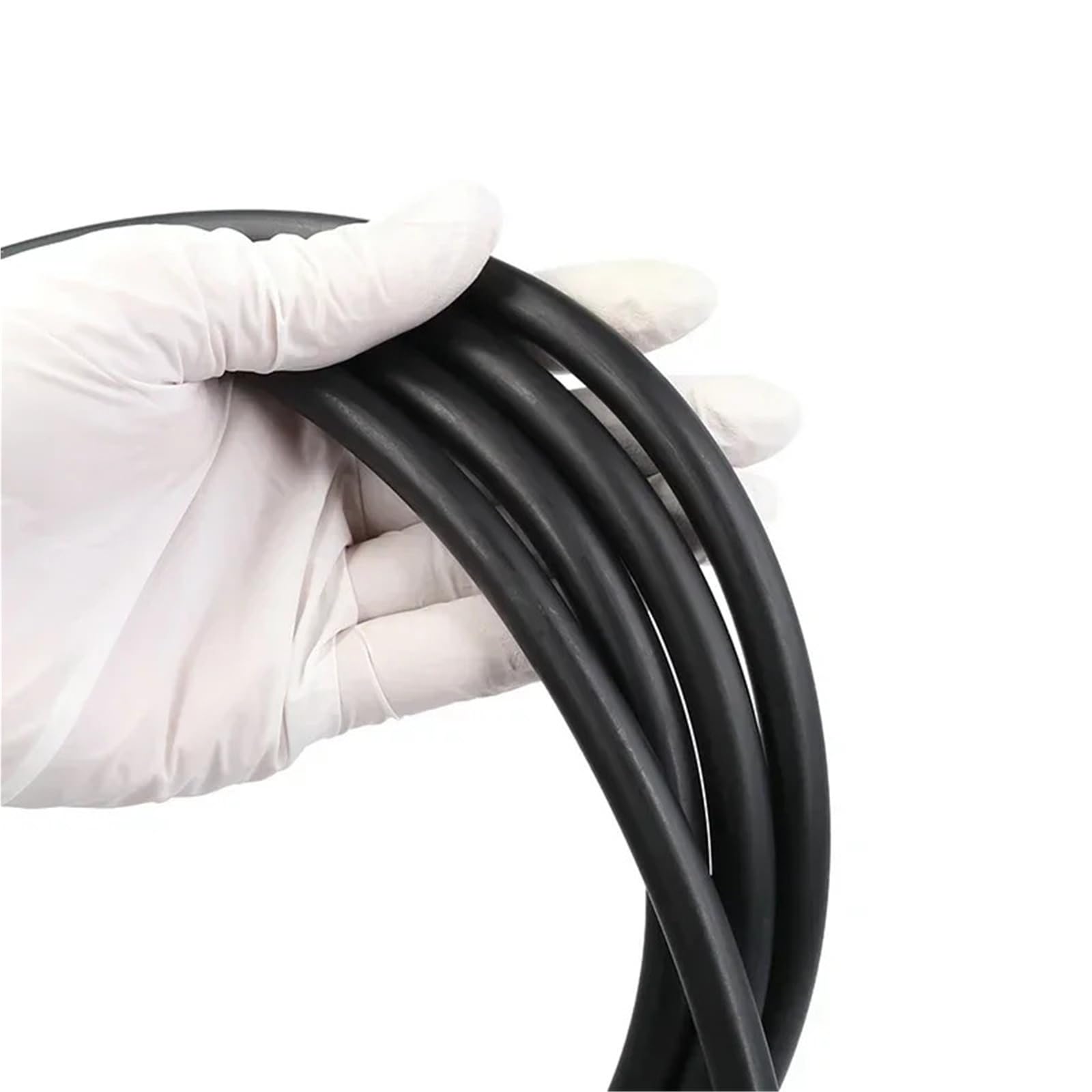 Manguera de silicona Manguera de goma ID 2 4 5 6 7 8 10 12 16 18 19 25 mm Tubo resistencia a altas temperaturas(5 meters,ID 6mm x OD 9mm)