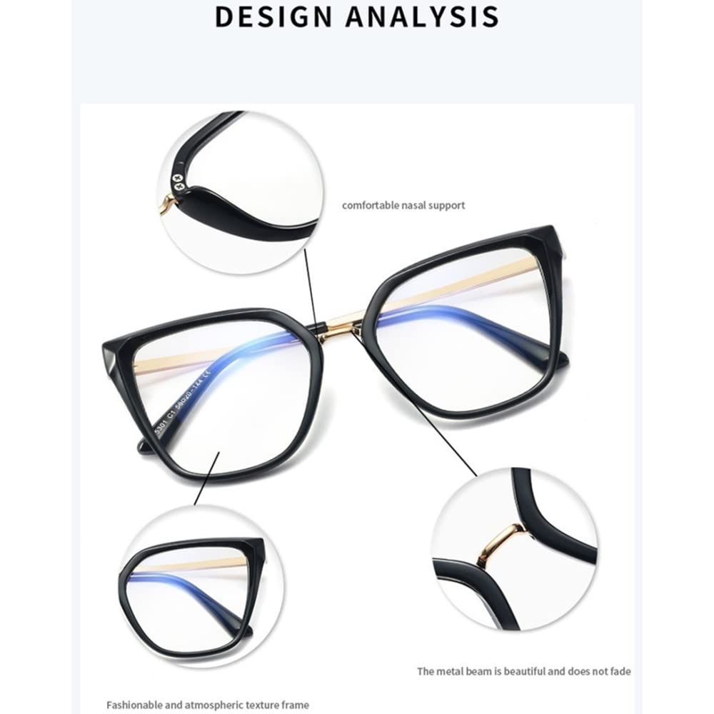 Kwadratowe okulary damskie okulary wygodne oprawki do okularów damskie w stylu vintage