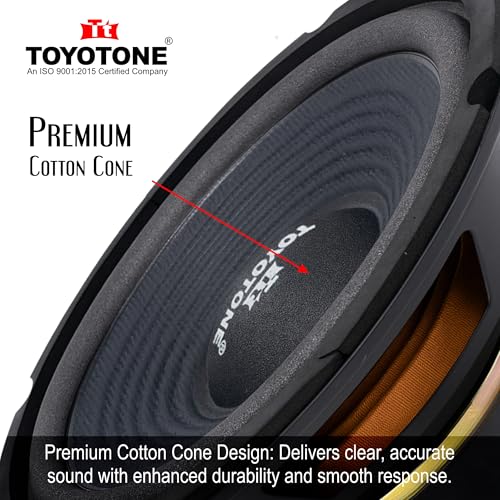 Image of 6 inch Inch 40 WATTS RMS 4 OHMS Cotton Cone Form Edge WOOFER Speaker (INDIAN-IDOL-SERIES-6INCH-WOOFER) 90 * 17 MM Magnet