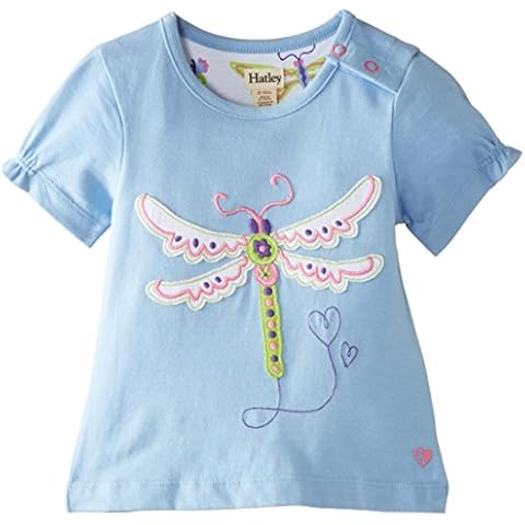 Hatley Baby Girls Dragonflies T-Shirt, Blue Cover