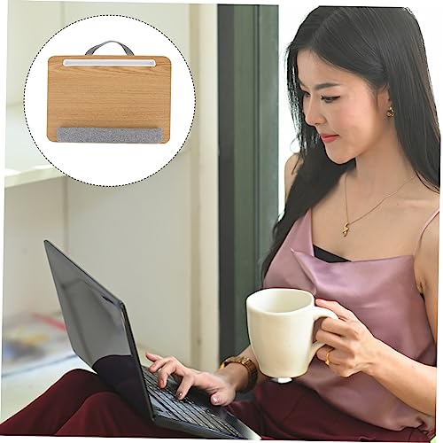 Bureau pliable pour ordinateur portable kaki SEWACC réglable - 6