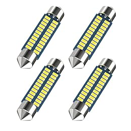 Serundo Auto 578 212-2 211-2 Led Bulb 41mm 42mm 1.65in Led Festoon Bulb 4pc