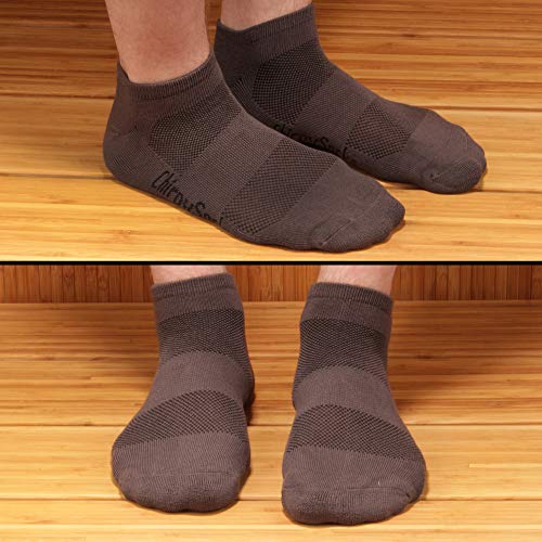 Image of Women's Rayon from Bamboo Fiber Sports Superior Wicking Athletic Ankle Socks