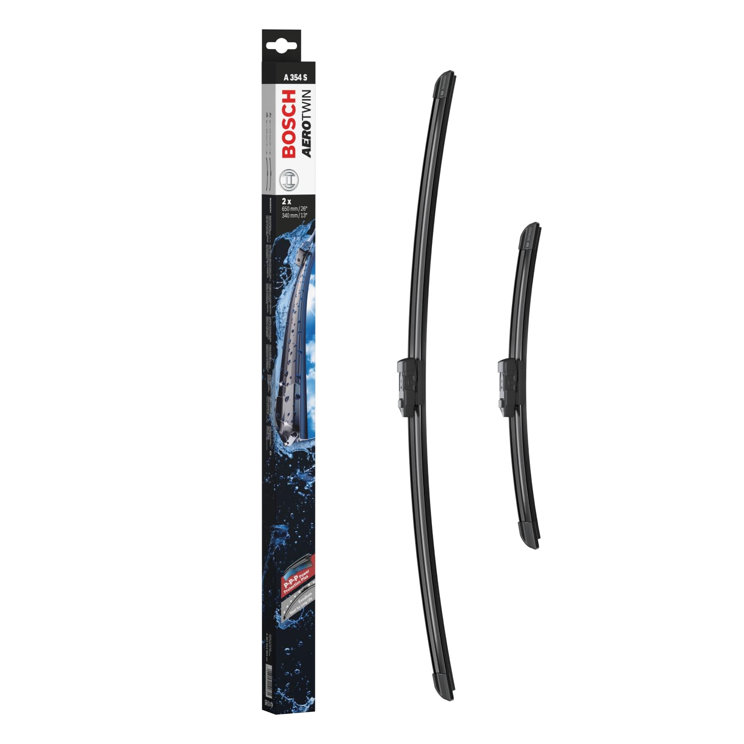 Wiper Blade Aerotwin A354s, Length: 650Mm/340Mm Set Of Front Wiper Blades 4047026151831